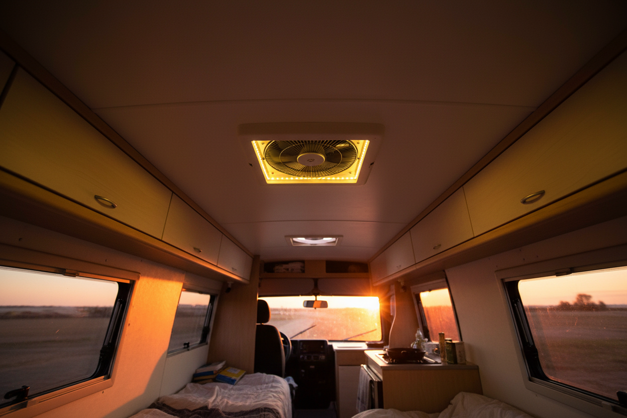 more sunset style and not so premium campervan (a bit smaller van)